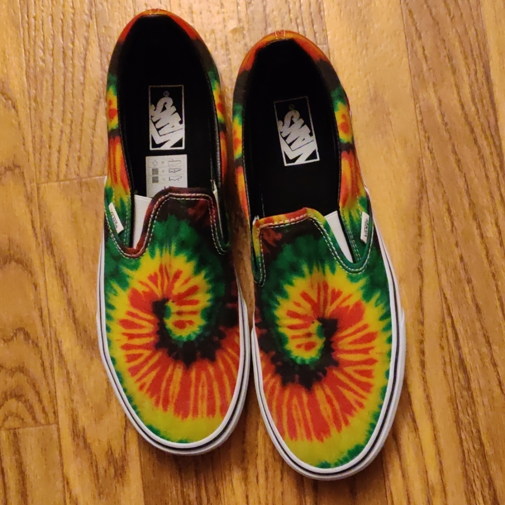 Tie dye Vans